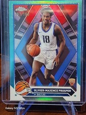 2023-24 Topps Chrome OLIVIER-MAXENCE PROSPER RC Aqua Refractor 187/199 Dallas 
