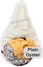 Eiswagen Aufkleber Plain Austernschale Wafer Delight Sticker Trailer Decals