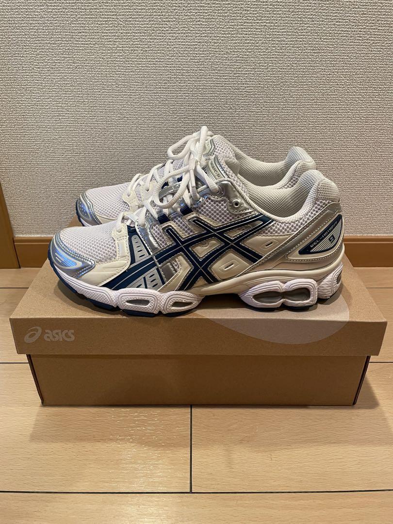 Asics Gel-Nimbus9 White/Light Indigo Size US8.5