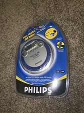 NEW Philips AZT3202 Portable CD Player Digital FM Tuner With Vintage CD