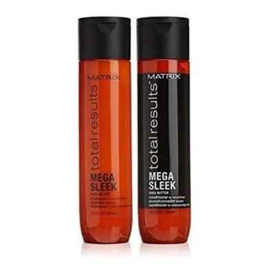 Matrix Total Results Mega Sleek Shampoo and Conditioner 10.1 oz  Duo