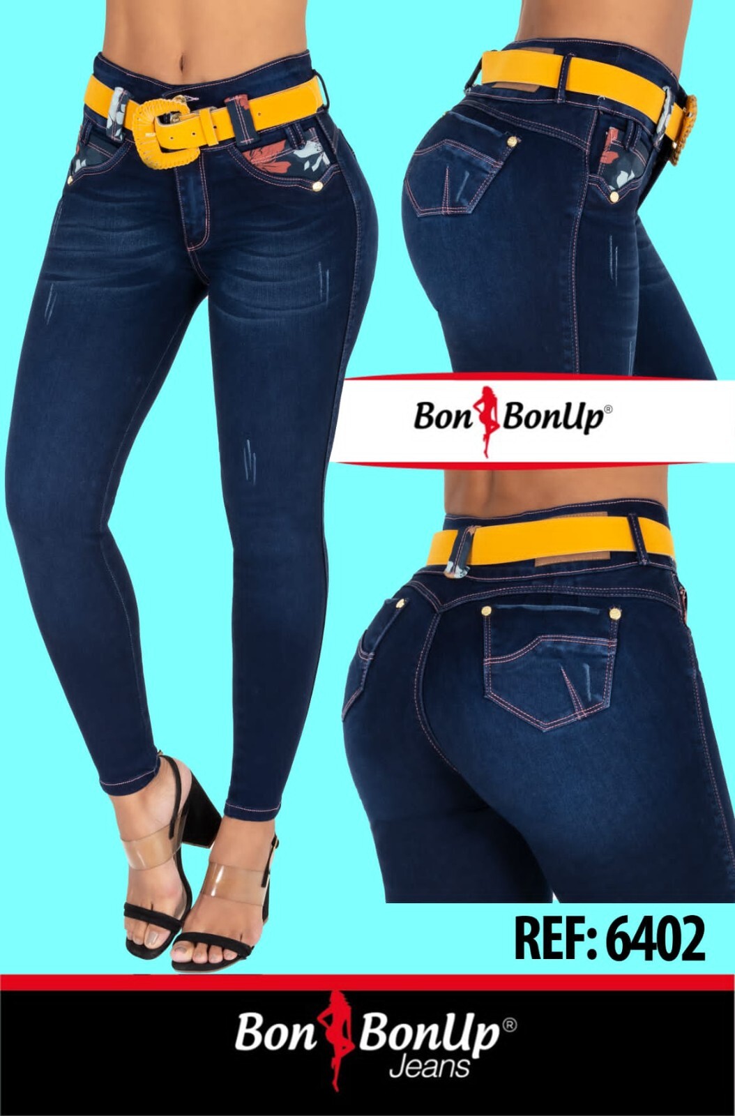 Intimo Modellante Controllo Fermo Imbottito Pantacollant Modellante Levanta Cola Fajas Colombianas - Controllo Alto, Vita Alta La Models - Foto 2