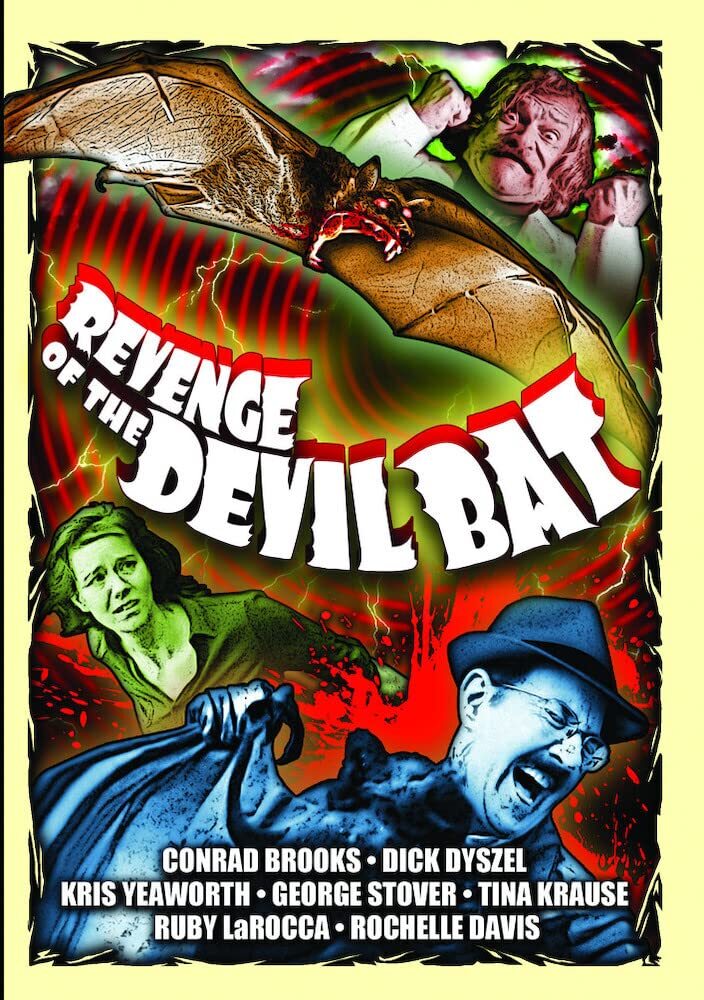 Revenge of the Devil Bat (DVD) Conrad Brooks Dick Dyszel George Stover John Link