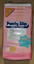 Vintage 90s Greece Plastic Diapers PANTY SLIP GIRL 38 nappies 4-9kgs /20 LBS NEW