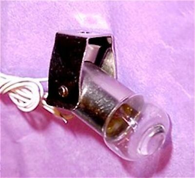 12 Volt Dollhouse Lighting Clear Light Bulb Kit with Socket 1:12 Miniatures