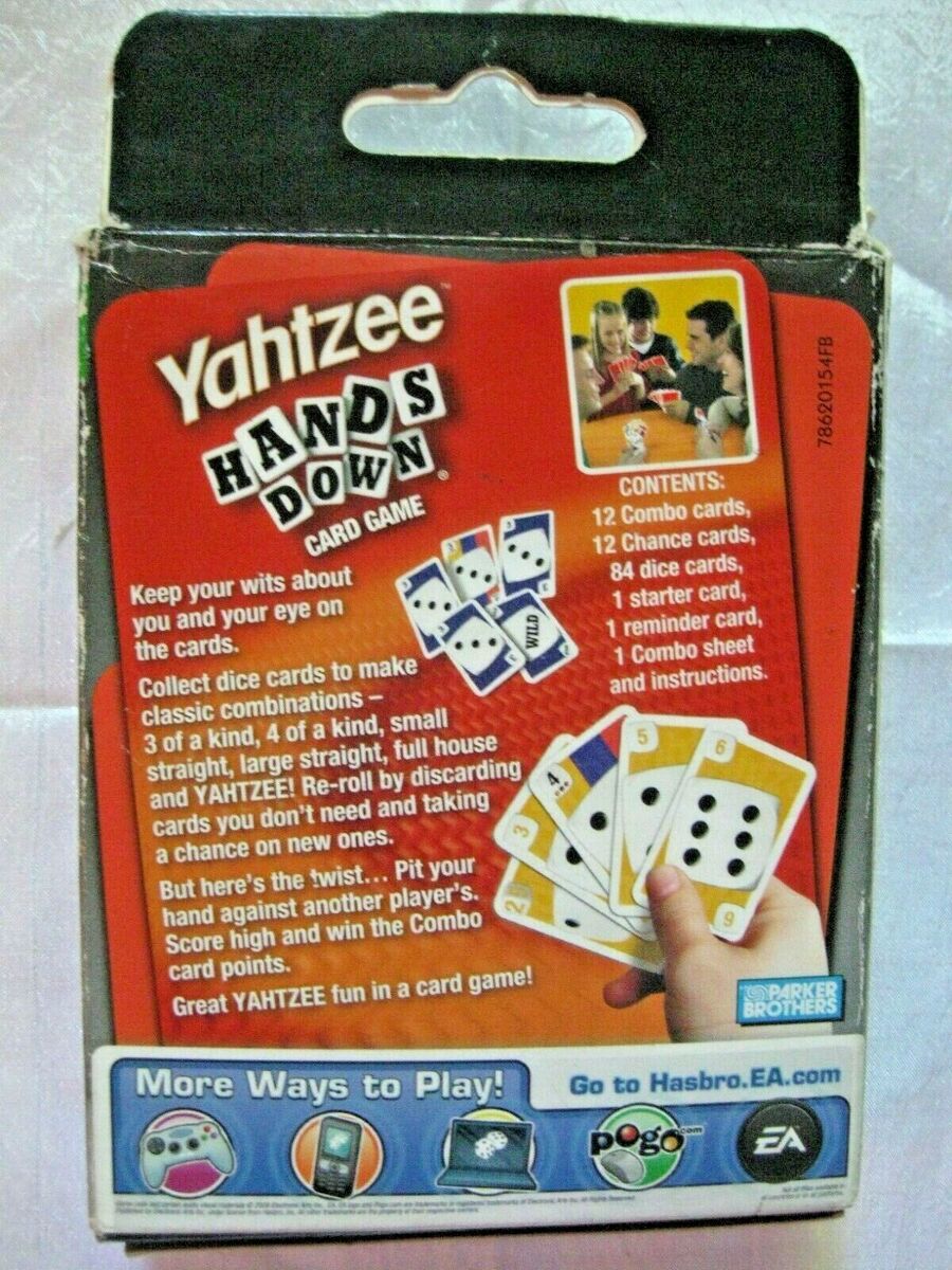 Yahtzee Hands Down Card Game, Uno Card Game, Crazy Eights Card