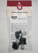 Bagpipes Drone Stock Plugs set of 3 install in stock
