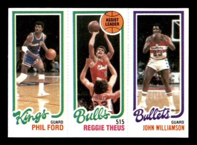 1980 Topps Basketball #60 Ford Theus Williamson NM/MT *e10