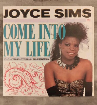 Maxi 12 Vinyl Single Joyce Sims - Come Into My Life Lifetime Love 