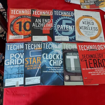 2001 MIT Technology Review 9 Issues 