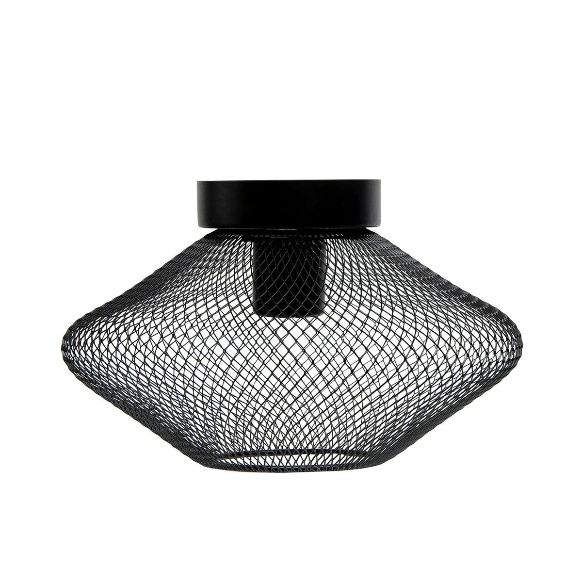 Home Design Black Convessa Batten Fix Light Shade