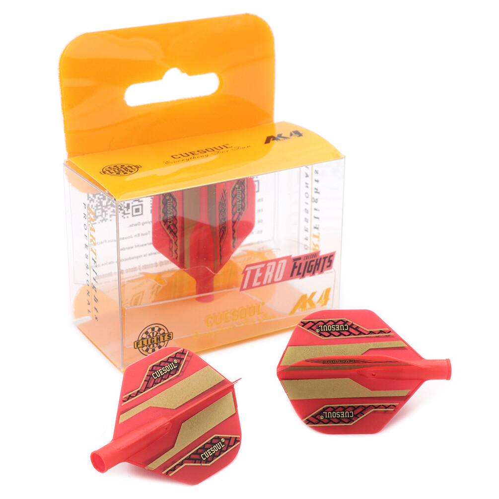 CUESOUL Orange AK4 Slim, Diamond, Shield, Standard, Teardrop, Big Wing, Kite Shape
