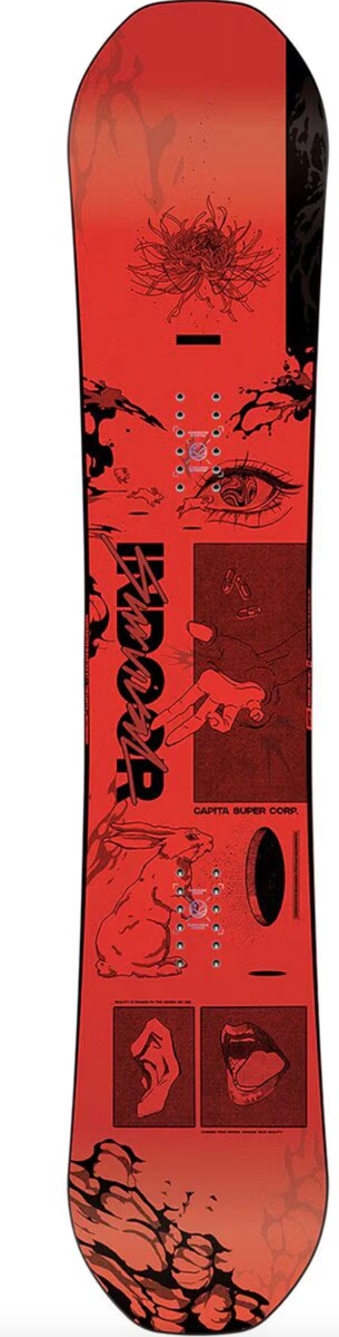 Capita Indoor Survival Men's Snowboard 154cm Twin Park Shape Capita Indoor Survival Men's Snowboard 154cm Twin Park Shape