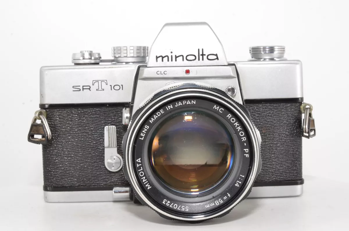 Minolta SR-T101 + MC Rokkor-PF 58ｍｍ f1.4