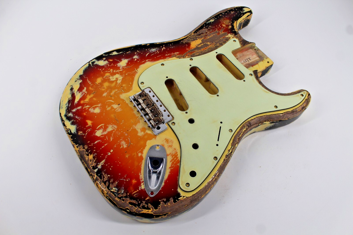 新品 Swamp Ash MJT VTC Body ボディおまけ付き MJT Official Custom Vintage Aged Nitro Guitar Body Mark