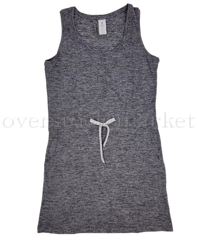NEW WOMENS MEMBER'S MARK FAVORITE SOFT TANK DRESS MEMBER'S MARK DRAWSTRING DRESS - Picture 3 of 5