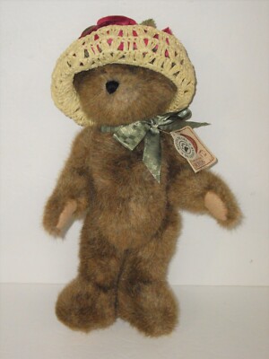 2000 Boyds Bears 11'' Adeline Labearsly Jointed Plush Bear with tags