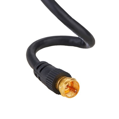 RG6 DUAL QUAD Shield Coaxial Cable for TV Antenna Satellite Coax 3ft - 100ft Lot