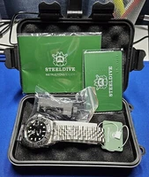 STEELDIVE Yacht-Master Automatic Seiko NH35 Diver Sapphire 300M Waterproof Watch