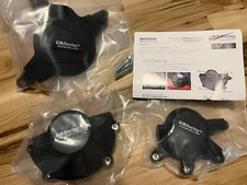 Honda CBR600RR Engine Frame Sliders Case Stator Cover Protector 2007-2023 3Pc