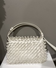 Simon Miller Mini Puffin Bag Macadamia Ivory New Vegan Faux Leather Nwt $400 Op