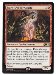 Dark-Dweller Oracle 134/280 Core Set 2019 Rare MTG