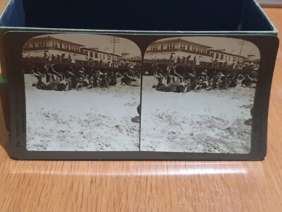 Perfec-Stereograph Jolly Crowd (Beach) Atlantic City N.J (G3 D13)