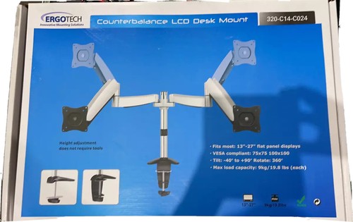 Ergotech Counterbalance LCD Desk Mount 