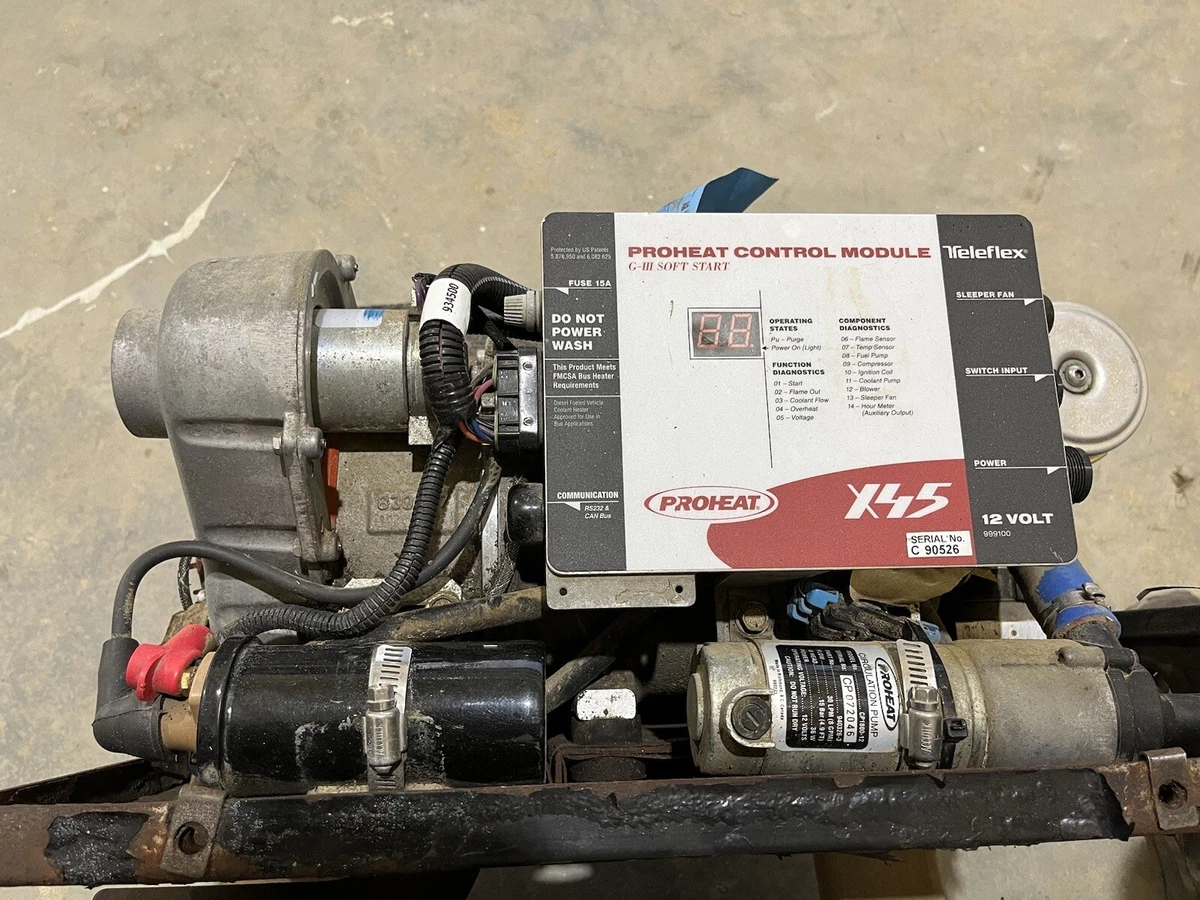 Proheat X-45 Truck Heater Kit 45k BTU | eBay