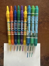 9 Discontinued Vintage 2003 Foohy Double Ended Markers & Retractable Markers LOT