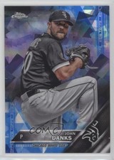 2016 Topps Box Set Chrome Sapphire Edition /250 John Danks #71 e0v