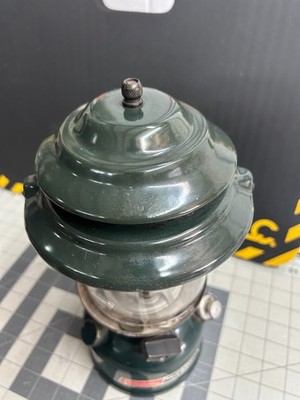 VINTAGE 12/87 Coleman Adjustable One Mantle 286A-700 Gas Lantern