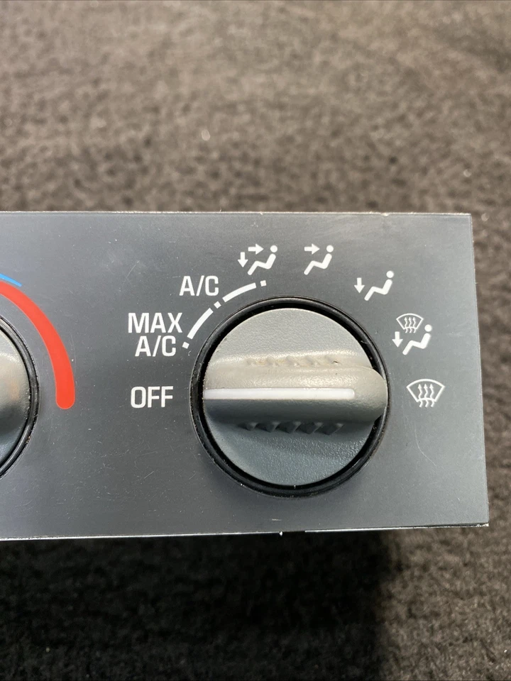 Chevrolet Astro 1996-2005 interruptor de control de temperatura climatizada OEM 16238435 Foto 3 de 4