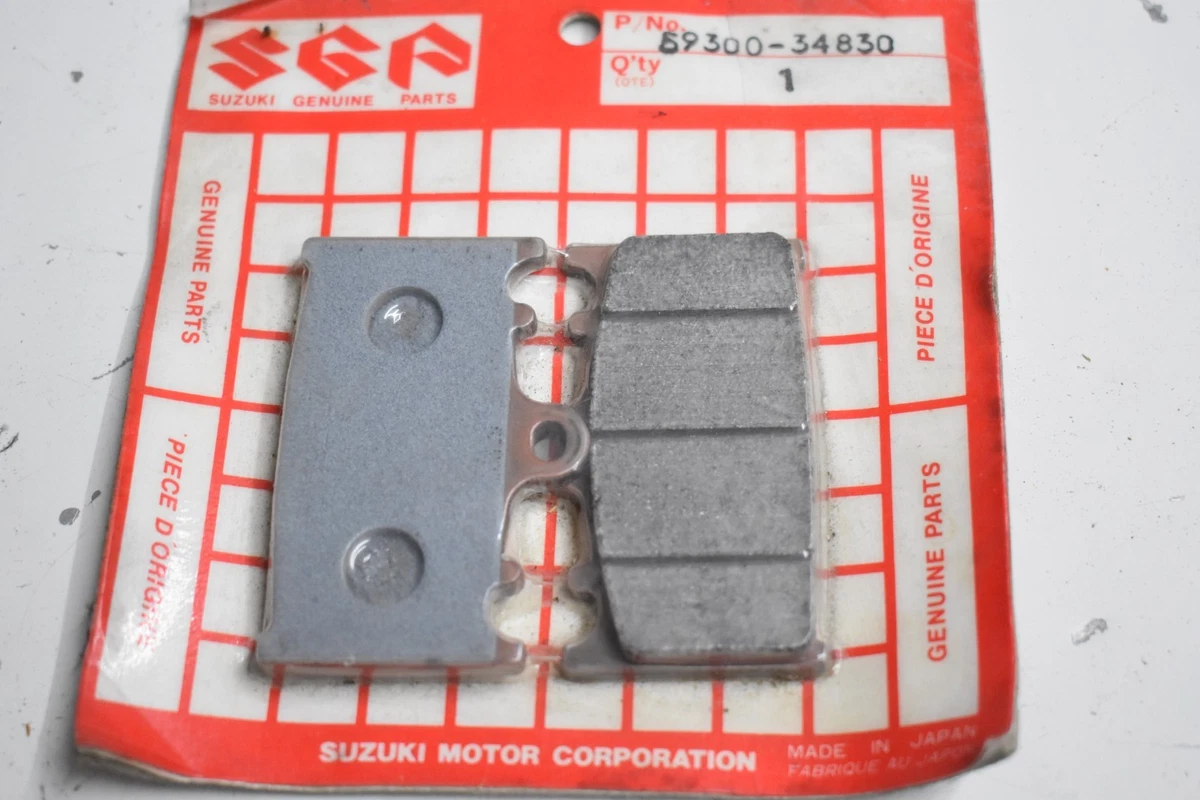 2 Plaquettes De Frein Arrière D'origine SUZUKI - Réf. 69100-47830 - Pour GSX-R 1000 (2015 à 2021)