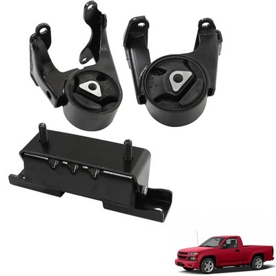 3PCS Engine Transmission Mount for Colorado Canyon i-370 2006-2010 A5366