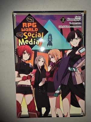 If the RPG World Had Social Media Vol 2 Sato Kamegoya Yen Press English Manga