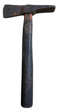 Vintage Mattock/Adze/Mining/Entrenching Hand Forged Tool Unusual & Rare