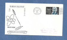 POLARIS FIRING JAN 18,1966 COCOA BEACH FL USS SIMON BOLIVAR   SPACE COVER  NASA