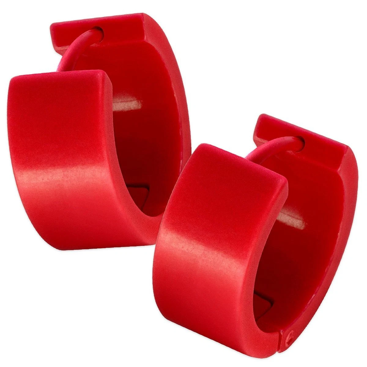 Orecchini in plastica, orecchini trasparenti, perni trasparenti, perni