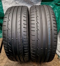 2x 225 45 R19 Tyres 96W  XL,  DUNLOP SPORT MAXX , Extra Load 