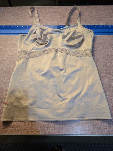 Ruby Ribbon Cami Shapewear Tank Top Nude Sz 40 Style 3024 - Picture 1 of 8