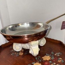 Ruffoni Hammered Copper Fry pan 10in Historia nwt 3.5QT