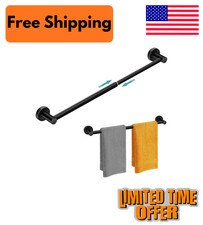Adjustable Towel Holder for Bathroom,Rustproof Towel Bar Wall Mounted 13.18"-24"