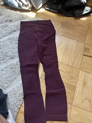 Lululemon Maroon Leggings Size 2