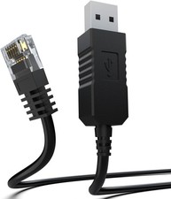 Radar Detector Cable, USB to RJ11 Plug Cable Compatible with Uniden R1 R3...