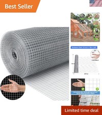 19 Gauge 1/2 Inch Galvanized Wire Mesh Roll for Fencing DIY Projects