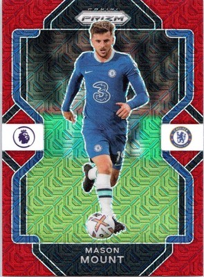 2022-23 Panini Chronicles Mason Mount Prizm Red Mojo Chelsea