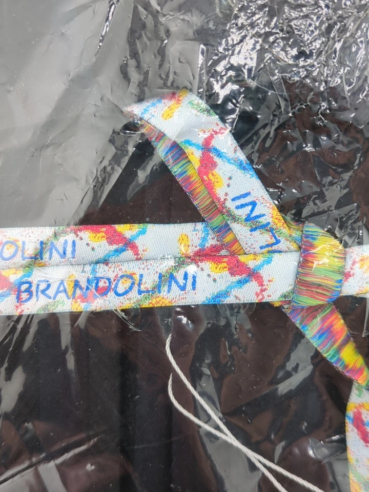 NEW Brandolini White Dress Long Sleeve Men's Cotton Shirt Fitted 44/17.5 4VCFC7 - Image 2 of 4