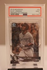 2018 Bowman Eloy Jimenez Prospects Chrome BCP 50 PSA 9 MINT