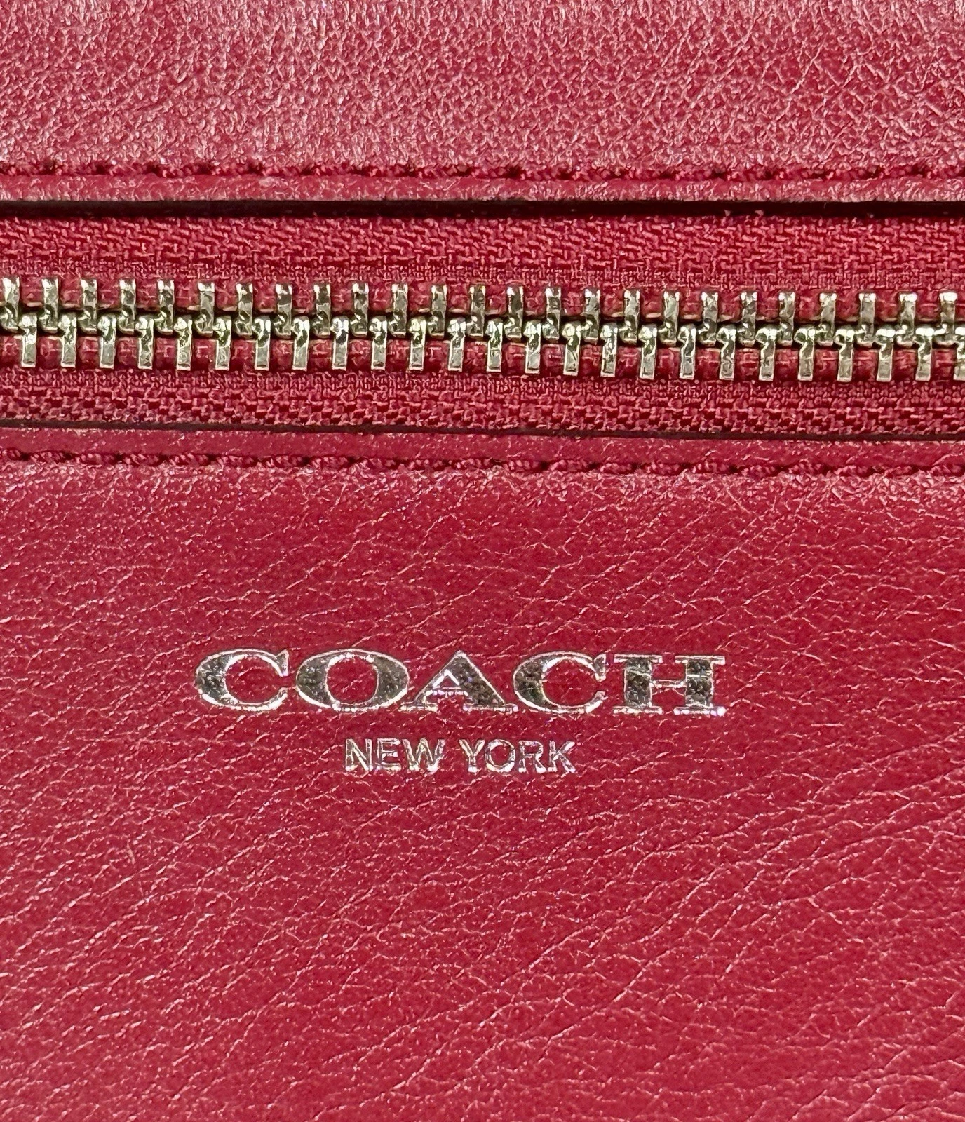 ???VTG RARA COACH RED Legacy Archive Rambler Nappe XBody Bag 21194 Ltd Ed